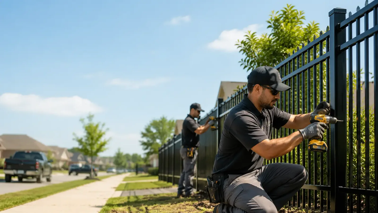 Metal Fence Installation in Stacy, MN